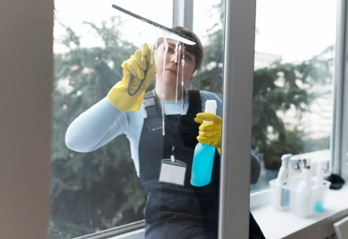 Nettoyage de vitres intérieures et extérieures à Précigné